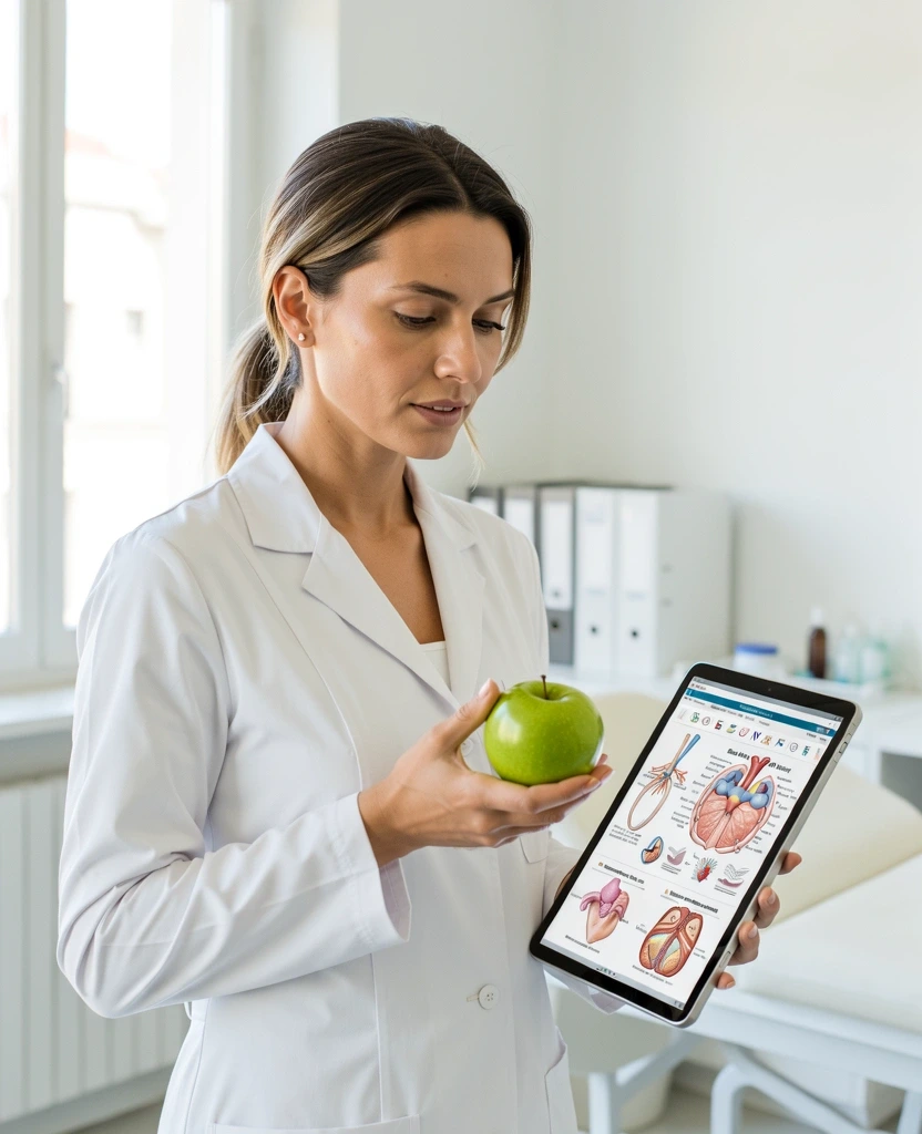Professionista della nutrizione in studio